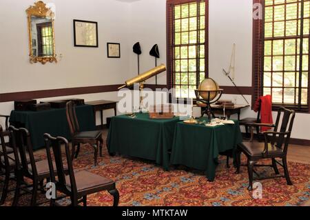 L'Wetherburn taverne dans la ville coloniale de Williamsburg, Virginie Banque D'Images