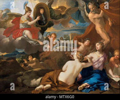 443 Nicolas Loir Allégorie Versailles Banque D'Images