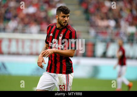 Turin, Italie. 29 avr, 2018. football, SAN SIRO Milan, championnat 2017-2018 20-5-2018 -Milan Florence Photo : Crédit photo : Cutrone indépendant Agence/Alamy Live News Banque D'Images