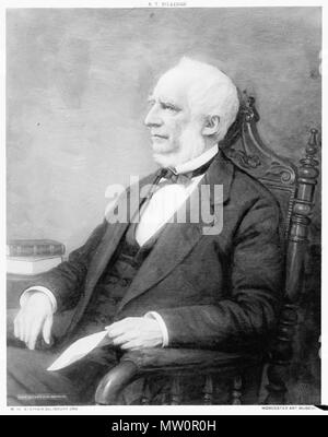 . Portrait de Stephen Salisbury 2e . 19e siècle. Edwin Tryon Billings (1824-1893) Noms alternatifs Edwin T. ; E. Billings Billings T. peintre Description artiste américain Date de naissance/décès 20 novembre 1824 1893 Contrôle d'autorité : Q5346880 : 95965257 VIAF ULAN : 500043394 RKD : 103612575 Stephen Salisbury 2e par Edwin T Billings Banque D'Images