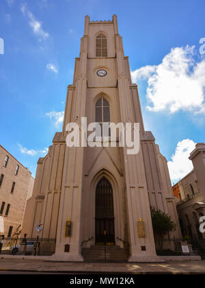 New Orleans, LA : l'église St. Patrick. Achevée en 1840, c'est le deuxième plus ancienne paroisse de la Nouvelle Orléans. Le bâtiment est un monument historique national. Banque D'Images