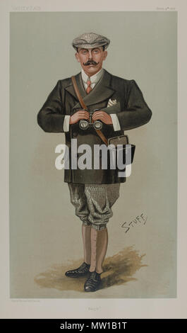 . Les hommes du jour n° 707 : Caricature de Ralph Sneyd. Légende indiquait 'Ralph'. 1898. Henry Charles 'substance 'Seppings-Wright 565 Ralph Sneyd Vanity Fair 10 Mars 1898 Banque D'Images