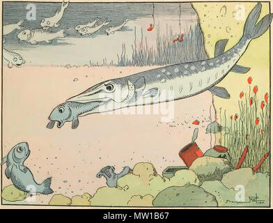 509 Rabier - Les petites misères de la vie des animaux, Garnier 027 Banque D'Images