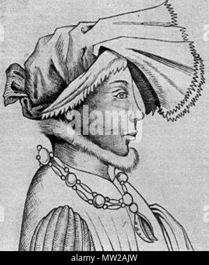 . Anglais : Venceslas I de Luxembourg Čeština : Václav Lucemburský . 14e siècle. Vaclavlucembursky 624 Anonyme Banque D'Images