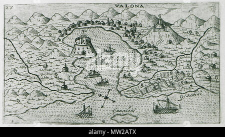 . Anglais : Giuseppe Rosaccio. Viaggio da Venetia, un Costantinopoli : par mare, e par terra & insieme quello di terra Santa, Venise, Giacomo Franco, 1598 . 1598. Giuseppe Rosaccio (1530-1620), médecin et géographe italien Description Date de naissance/décès 1530 1620 Contrôle d'autorité : Q16116881 : VIAF 92131 ISNI : 0000 0001 0861 3205 RCAC : n87864044 40561068 NLA : GND : 125001916 625 WorldCat Valona - Giuseppe Rosaccio - 1598 Banque D'Images