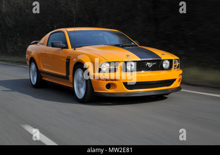 2012 Saleen Parnelli Jones Edition Ford Mustang American muscle car Banque D'Images