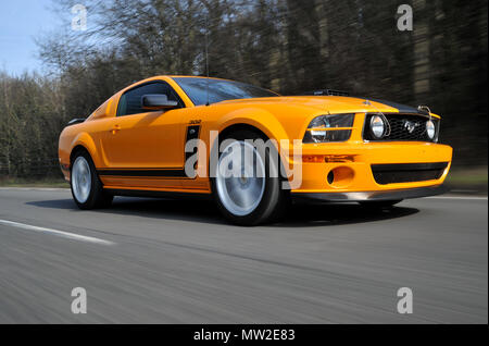 2012 Saleen Parnelli Jones Edition Ford Mustang American muscle car Banque D'Images