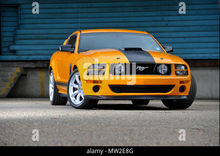 2012 Saleen Parnelli Jones Edition Ford Mustang American muscle car Banque D'Images