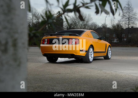 2012 Saleen Parnelli Jones Edition Ford Mustang American muscle car Banque D'Images