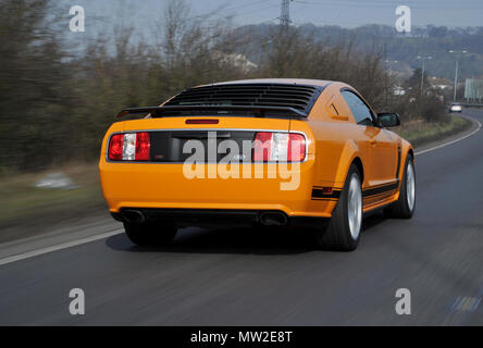 2012 Saleen Parnelli Jones Edition Ford Mustang American muscle car Banque D'Images