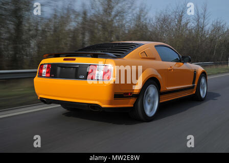 2012 Saleen Parnelli Jones Edition Ford Mustang American muscle car Banque D'Images