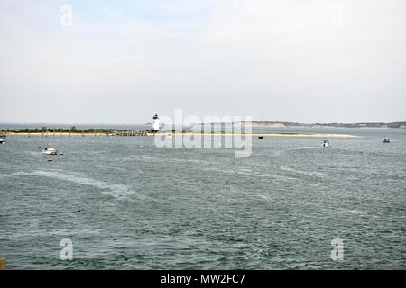 Edgartown harbor sur Marthas Vineyard, Massachusetts, USA Banque D'Images