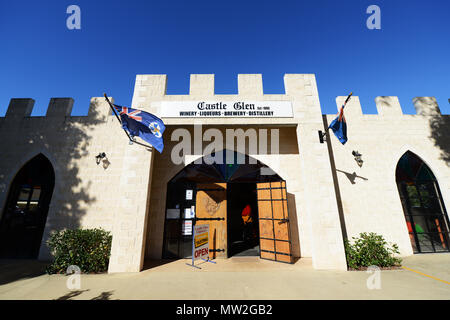 Château Glen winery à Mount Tamborine. Banque D'Images