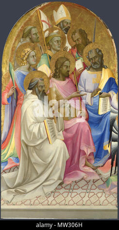 . Anglais : adorant Saints : Panneau de niveau Principal gauche . 12 août 2009, 15:49:23. Lorenzo Monaco (vers 1370-vers 1425) Noms alternatifs Don Lorenzo Monaco, Lorenzo degli Angeli ( ?), nom de naissance : Pietro di Giovanni Description peintre italien, fresquiste et illuminateur manuscrit date de naissance/décès circa 1370 circa 1425 Lieu de naissance/décès sienne florence lieu d'église de Sainte Marie des Anges, Florence Le contrôle d'autorité : Q155376 : VIAF 65534709 ISNI : 0000 0000 8389 6076 ULAN : 500026261 RCAC : n87877097 NLA : 35641512 376 WorldCat Lorenzo Monaco, couronnement de la Vierge Banque D'Images