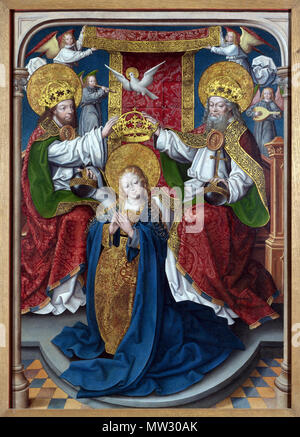 . English : Couronnement de la Vierge . 21 août 2009, 18:34:00. Baegert, Jan, avant 1535 145 Couronnement-Vierge-National-Gallery Banque D'Images