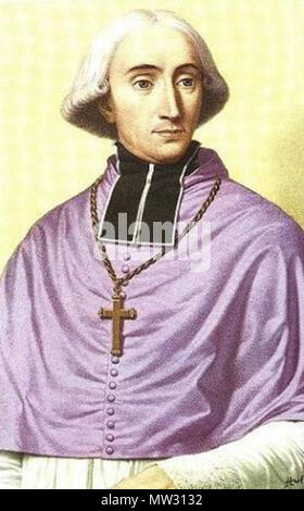 . English : fr:Maurice Jean Madeleine de Broglie, évêque de Gand (1766-1821) . Français : 19e siècle 407 Maurice Jean Madeleine de Broglie Banque D'Images