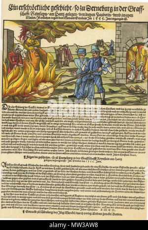 660 Zeitung 1555 Derenburg Banque D'Images