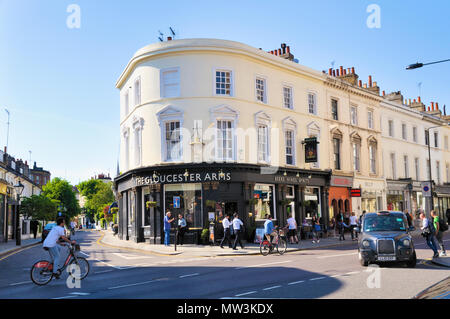 La Gloucester Arms pub, Gloucester Road, Kensington, Londres SW7 Banque D'Images