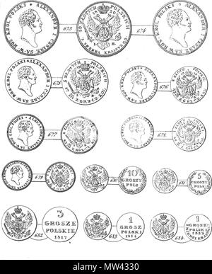 349 Królestwo Polskie 1b Banque D'Images