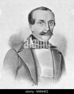 . Anglais : publiciste et auteur suédois Magnus Jakob Crusenstolpe. 19e siècle. Jakob Crusenstolpe Magnus 387 inconnu Banque D'Images