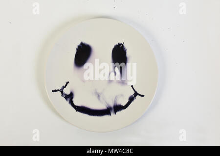 Dimensions dissoute avec de l'eau Banque D'Images