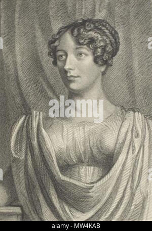 . Anglais : Agnes Margaret Somerville (née Bunn) alors qu'Hermione par Thomas Woolnoth . 3 août 2013, 20:01:28. Thomas Charles Wageman, publié par Simpkin et Marshall, après J. Rogers stipple gravure, publié 1823 396 Margaret Agnes Bunn-1 Banque D'Images