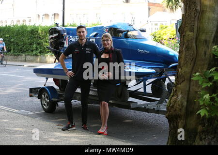 Coleman - Course au large voilier Racing Team - P1 Superstock Banque D'Images