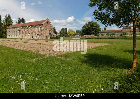 Cîteaux, FRANCE, le 21 mai 2018 : l'abbaye de Cîteaux. L'Abbaye de Cîteaux a été fondé en 1098 par un groupe de moines de l'abbaye de Molesme. Pendant la Révolution française, Banque D'Images