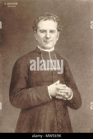 . English : Portrait de Jean Bosco . 26 mai 2015, 16:15:56. Eugénie Salanson Portrait de Don Bosco 494 Banque D'Images