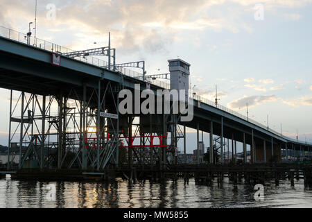 Le Göta Älvbron à Göteborg alias "Hisings Pont" Banque D'Images