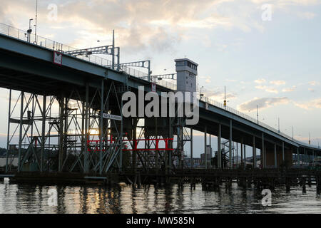 Le Göta Älvbron à Göteborg alias "Hisings Pont" Banque D'Images