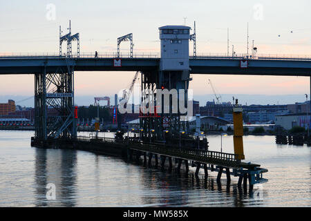 Le Göta Älvbron à Göteborg alias "Hisings Pont" Banque D'Images