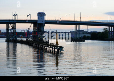 Le Göta Älvbron à Göteborg alias "Hisings Pont" Banque D'Images