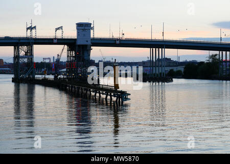 Le Göta Älvbron à Göteborg alias "Hisings Pont" Banque D'Images