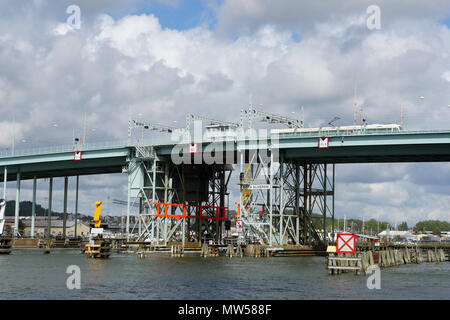 Le Göta Älvbron à Göteborg alias "Hisings Pont" Banque D'Images