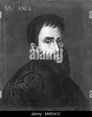 . Svenska : Michel-Ange, Bounaroti 1475-1564 . Date inconnue 415 Bounaroti Michel-ange, 1475-1564 - Nationalmuseum - 39622 Banque D'Images