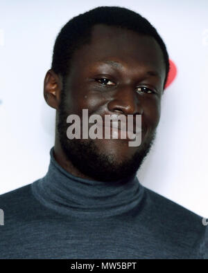 Stormzy au cours de la 63e Congrès annuel de l'écriture de Ivor Novello Awards au Grosvenor House de Londres. Photo date : Jeudi 31 Mai, 2018. Voir histoire PA Novello SHOWBIZ. Crédit photo doit se lire : Ian West/PA Wire Banque D'Images