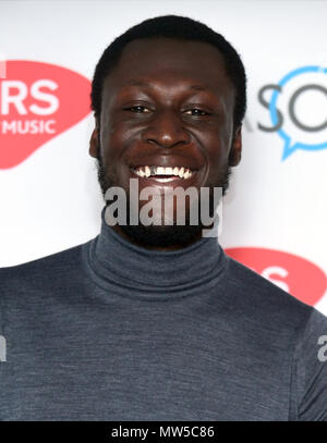 Stormzy au cours de la 63e Congrès annuel de l'écriture de Ivor Novello Awards au Grosvenor House de Londres. Photo date : Jeudi 31 Mai, 2018. Voir histoire PA Novello SHOWBIZ. Crédit photo doit se lire : Ian West/PA Wire Banque D'Images