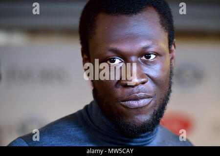 Stormzy au cours de la 63e Congrès annuel de l'écriture de Ivor Novello Awards au Grosvenor House de Londres. Photo date : Jeudi 31 Mai, 2018. Voir histoire PA Novello SHOWBIZ. Crédit photo doit se lire : Ian West/PA Wire Banque D'Images