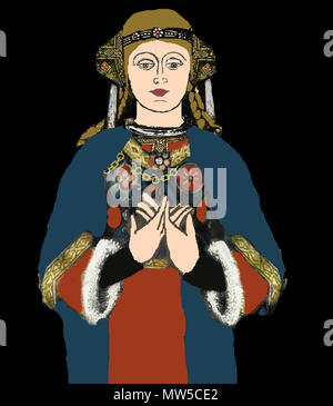 . Anglais : Marguerite d'Angleterre, duchesse de Brabant . 15 janvier 2016, 23:34:50. Mhmrodrigues MargaretEngland 396 Banque D'Images
