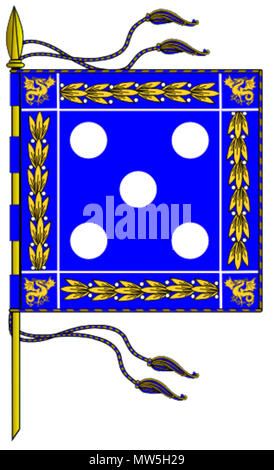 . 10 septembre 1952. Gouvernement portugais 210 Pavillon de ministre de la Défense Banque D'Images