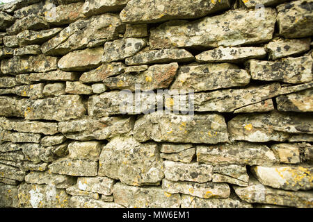 Old Cotswold Stonewall texture abstraite fond pour les designers artistes et photographes 3d Banque D'Images