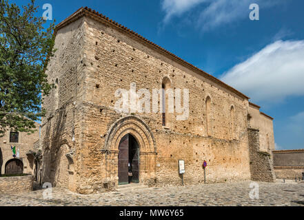 Chiesa di San Francesco d'Assisi, 14e siècle, l'église de style gothique, à Gerace, Calabre, Italie Banque D'Images