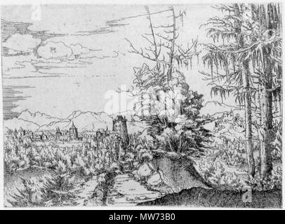 . Anglais : Albrecht, - paysage avec deux sapins . 1522. Albrecht, (1480-1538), peintre allemand Description dessinateur, graveur et architecte Date de naissance/décès vers 1480 12 février 1538 Lieu de naissance/décès Altdorf ou Regensburg Regensburg Ratisbonne emplacement de travail contrôle d'autorité : Q153746 : 100221829 VIAF ISNI : 0000 0001 2145 2119 ULAN : 500031250 RCAC : n50053721 35003981 33 NLA : WorldCat Albrecht, - paysage avec deux sapins Banque D'Images
