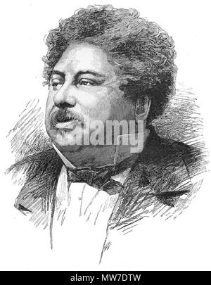 . Alexandre Dumas (père) . Ce fichier n'est pas informations sur l'auteur. 36 Alexandre Dumas 2 Banque D'Images