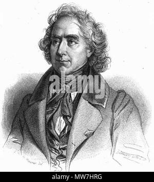 . "Dominique François Arago' . 1839. Maurin 54 Arago, 1839 Banque D'Images