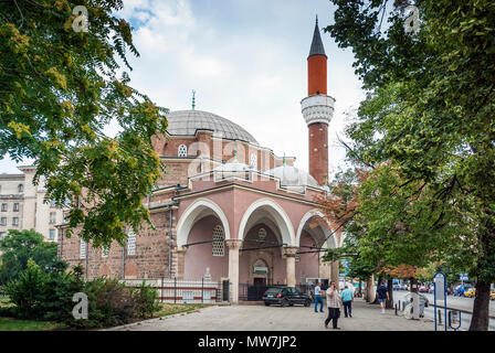 La mosquée Banya Bashi, dans le centre historique de la ville de Sofia Bulgarie Banque D'Images