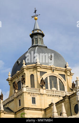 La Cathédrale de Almundena, Madrid, Espagne. Mai 2018 Banque D'Images