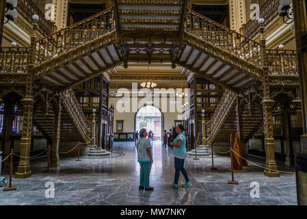 Palais de la poste de la ville de Mexico, également connu sous le nom de "Correo Mayor' ou bureau de poste principal, Mexico, Mexique Banque D'Images