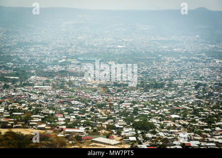 Vue de la capitale de l'état Tuxtla Gutierrez, Chiapas, Mexique Banque D'Images